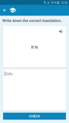 Zulu-English Dictionary android App screenshot 3